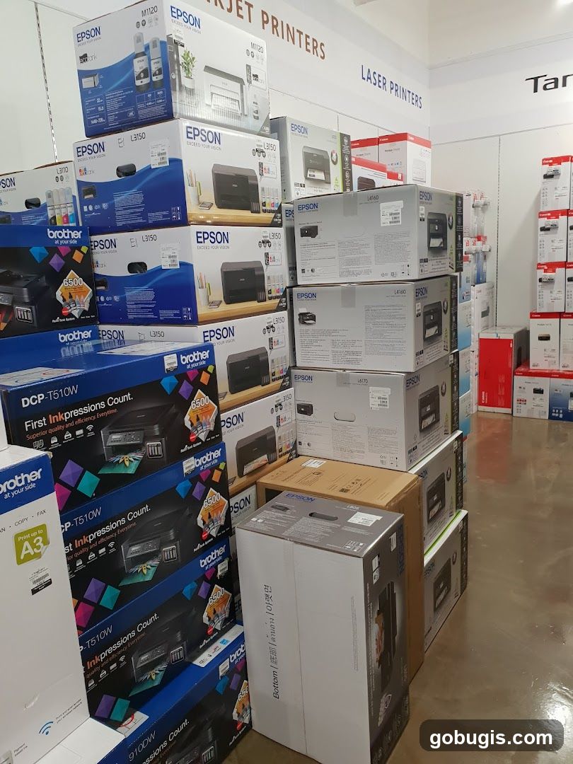 Printer Store Display