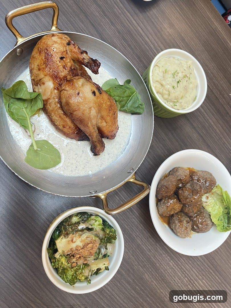 Roasted Chicken with Sides