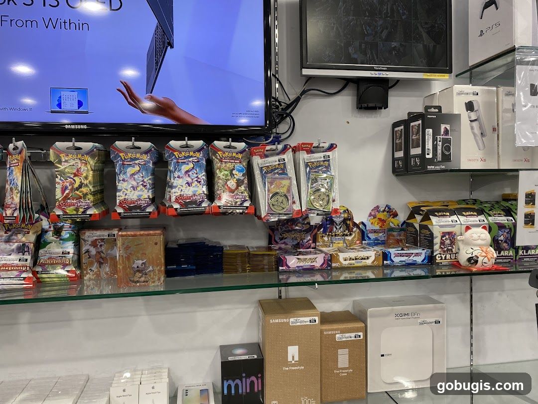 Pokemon Card Packs and Electronics