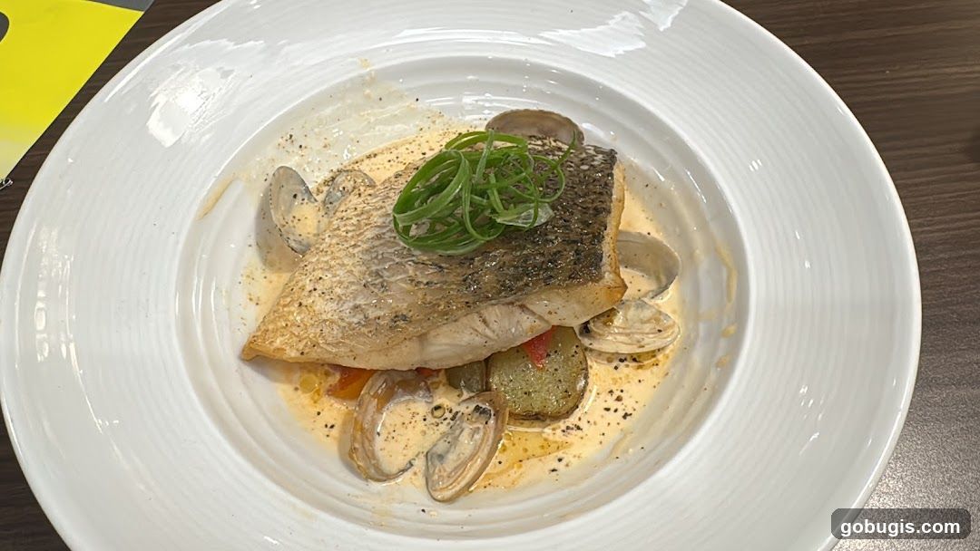 Fish with Clams and Potatoes