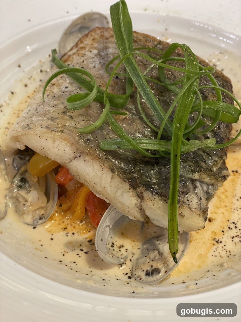 Fish with Clams and Vegetables