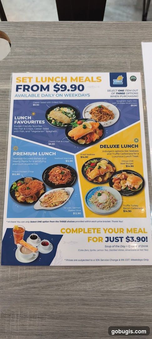 Set Lunch Meals