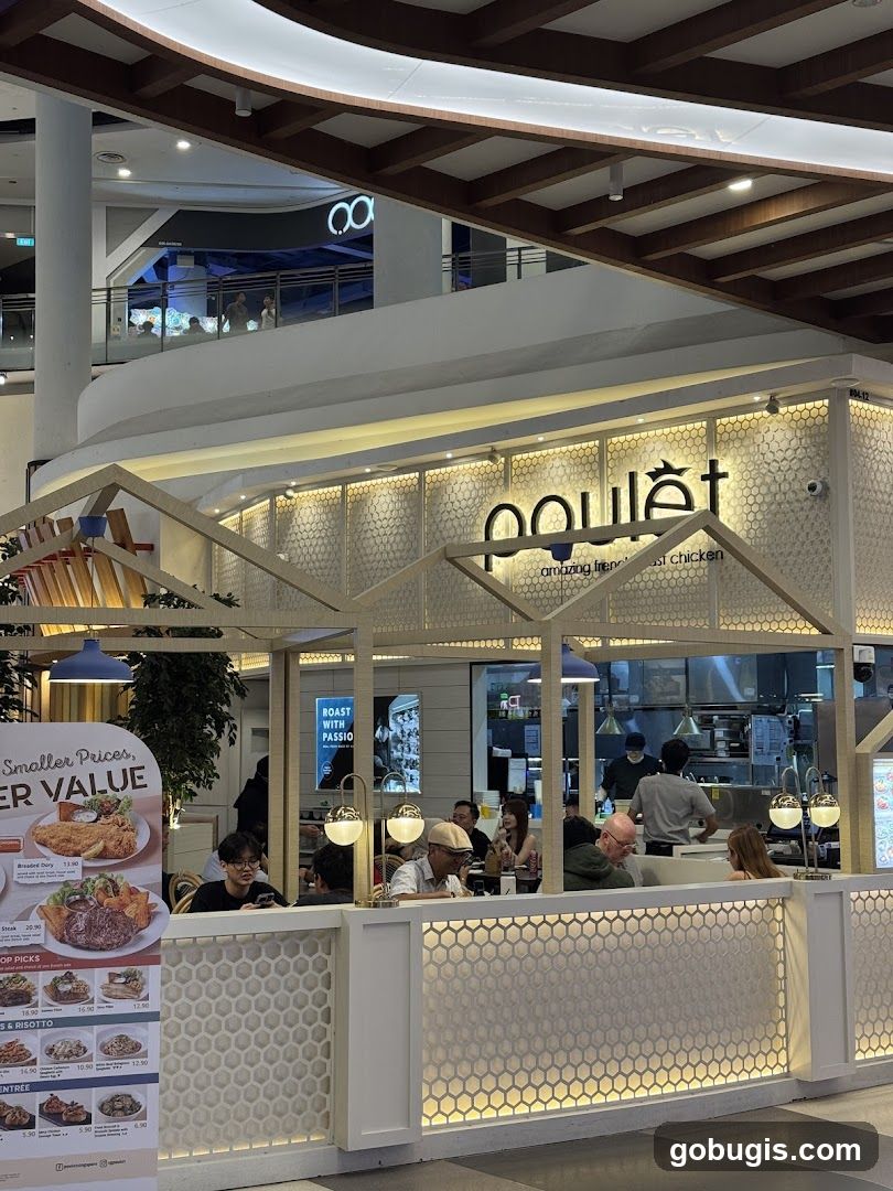 Restaurant Interior with Menu