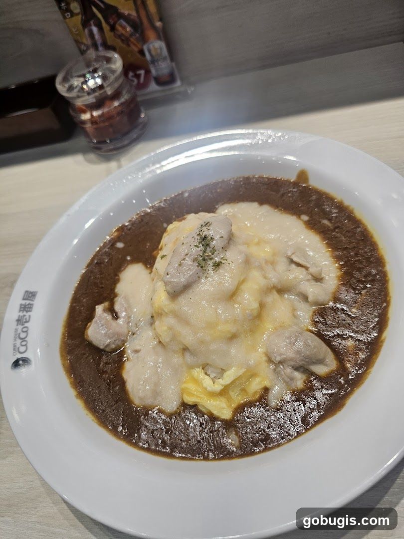 Omurice with Curry