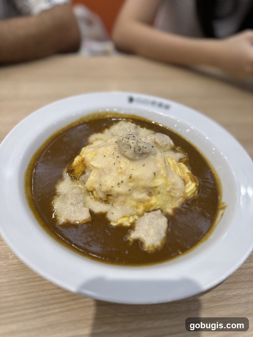 Omurice with Curry
