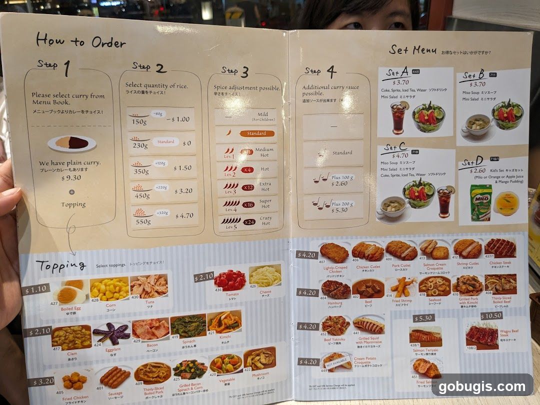 How to Order & Set Menu