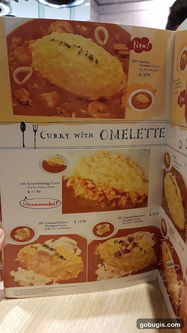 Curry with Omelette