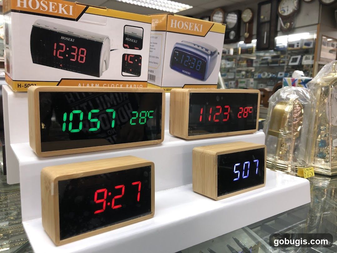 Digital Alarm Clocks