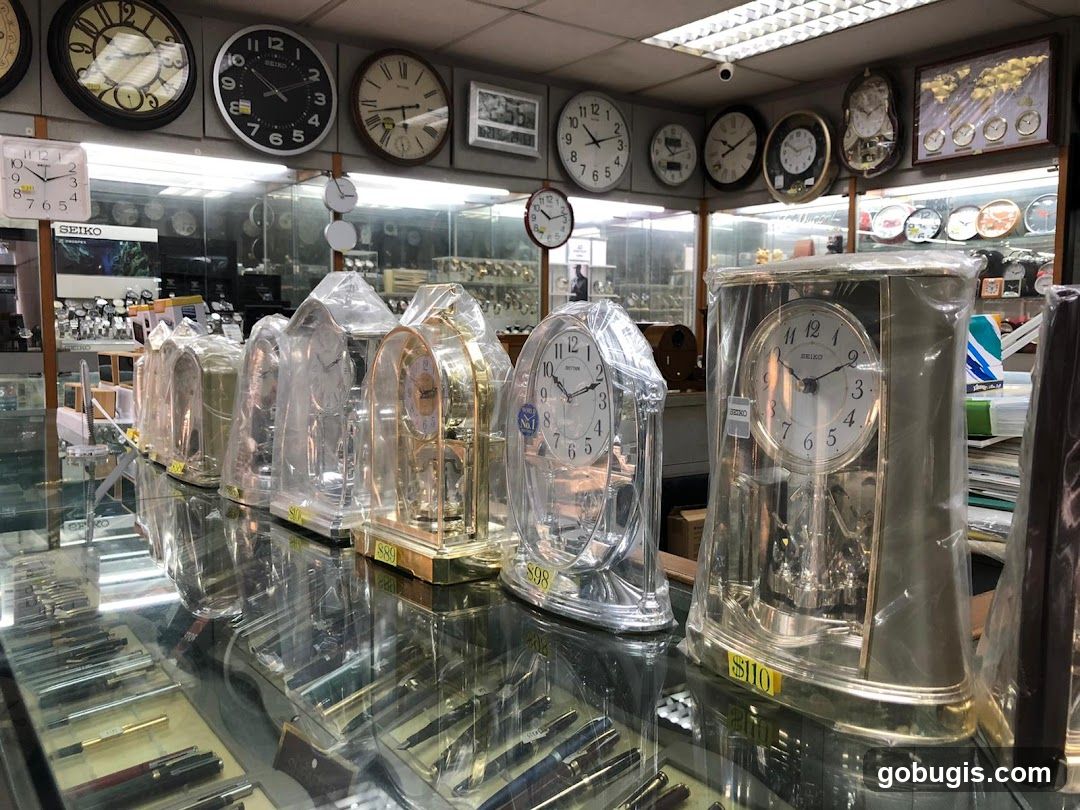Clock Shop Display