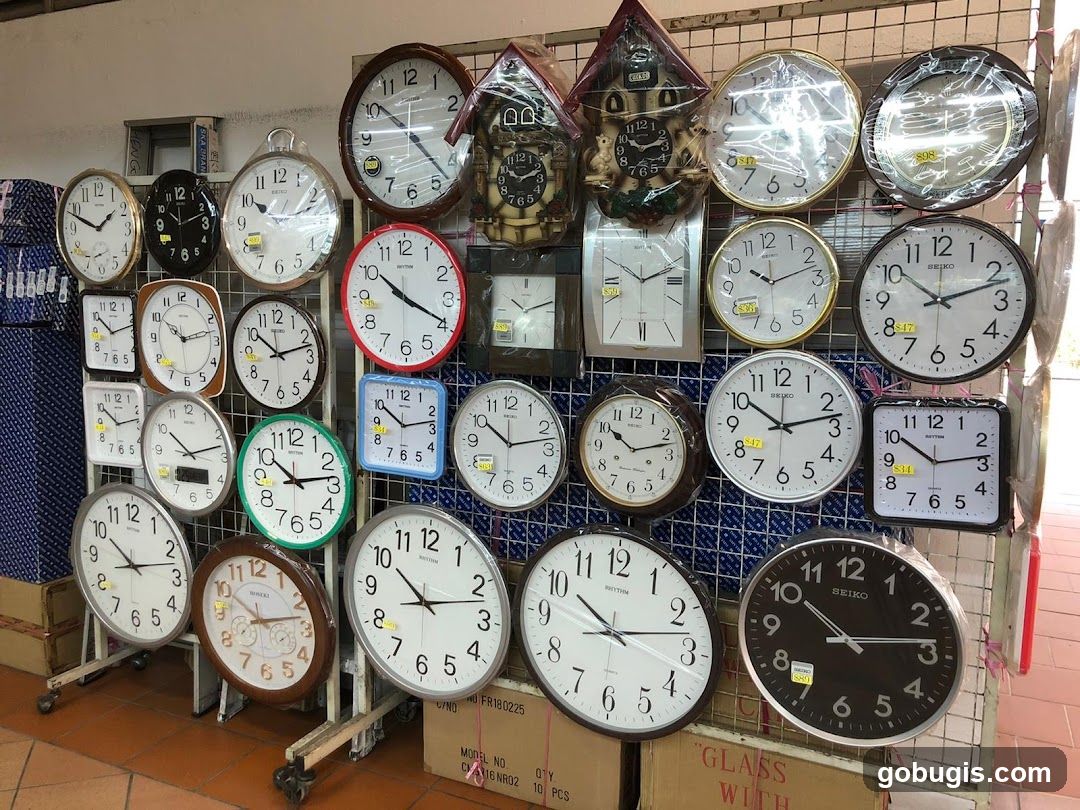 Assortment of Wall Clocks