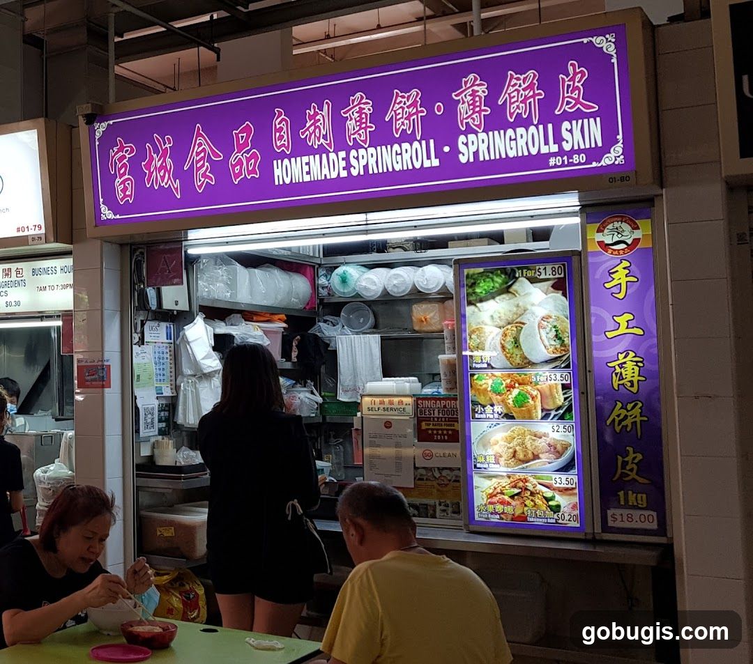 Homemade Springroll Stall