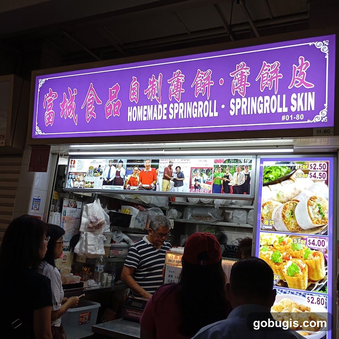 Homemade Springroll Stall