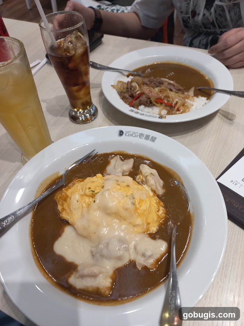 Curry Dishes and Drinks