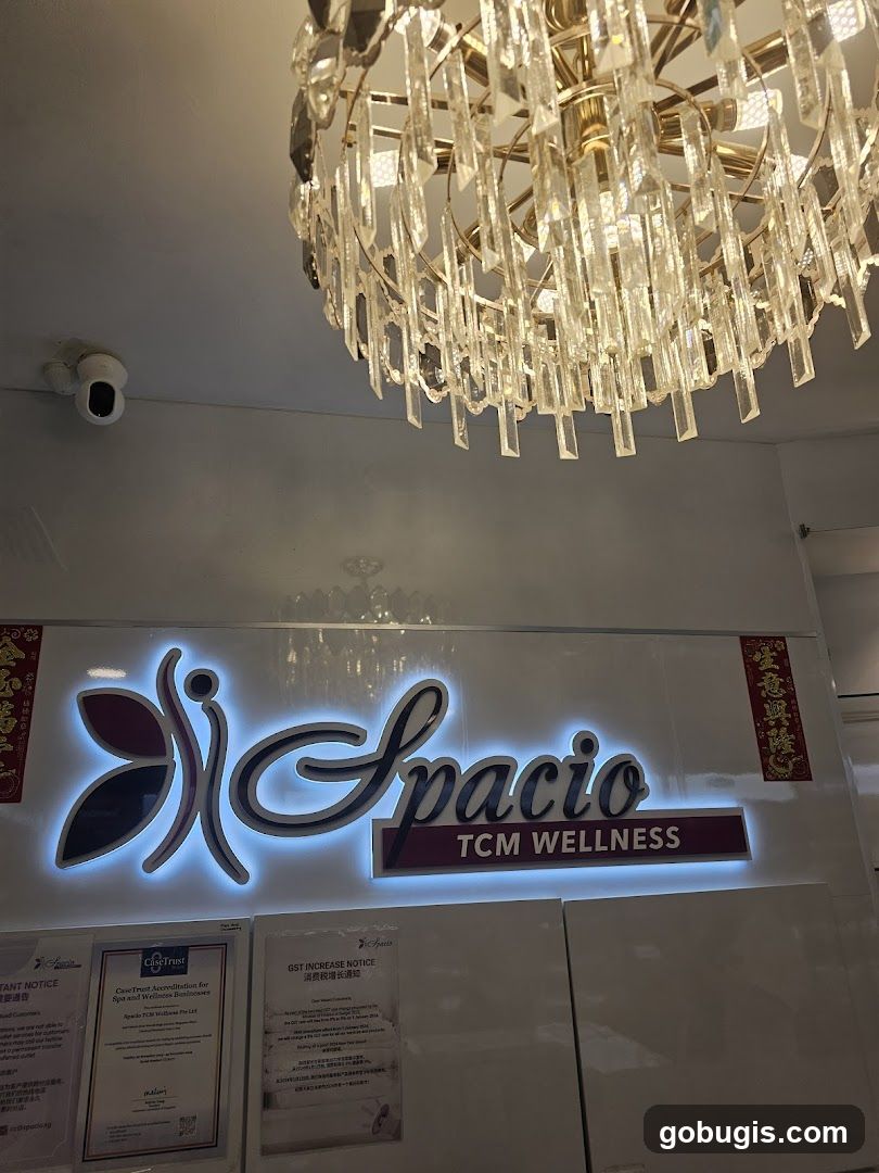 Spacio TCM Wellness Signage