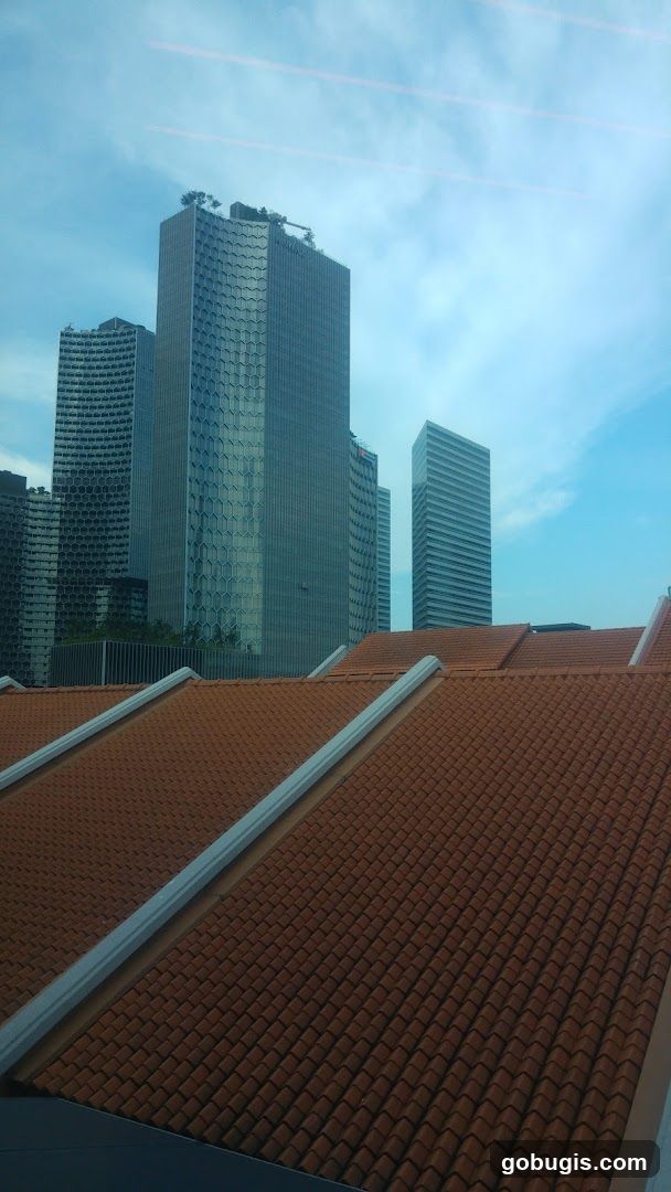 Modern Skyscrapers and Rooftops