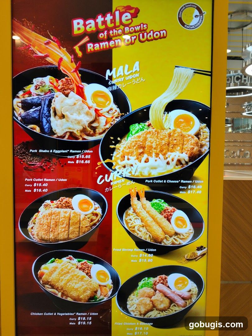 Battle of the Bowls Ramen or Udon