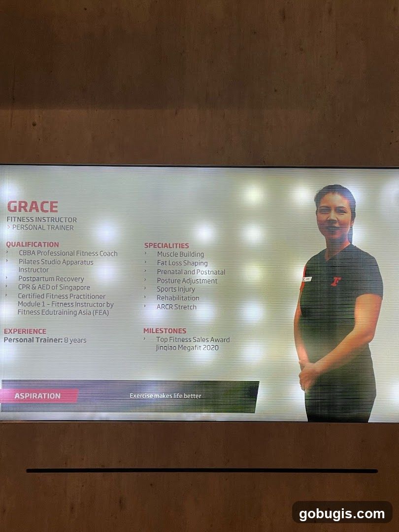 Fitness Instructor Profile