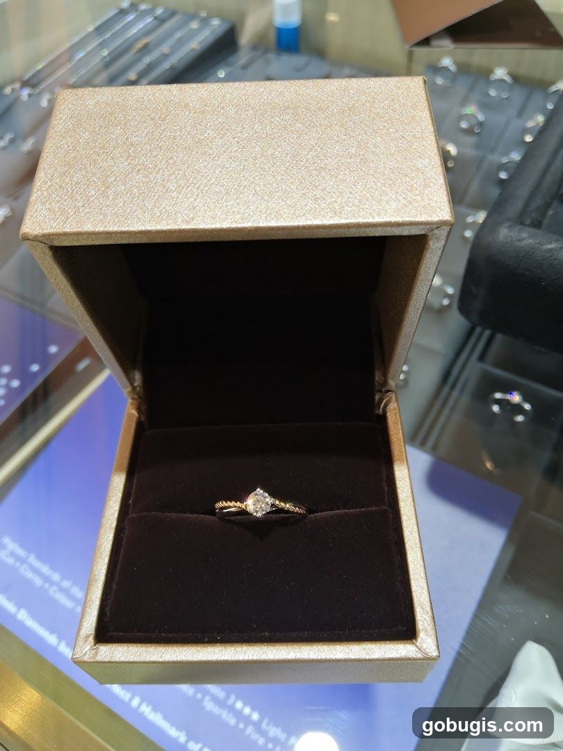 Diamond Ring in a Box