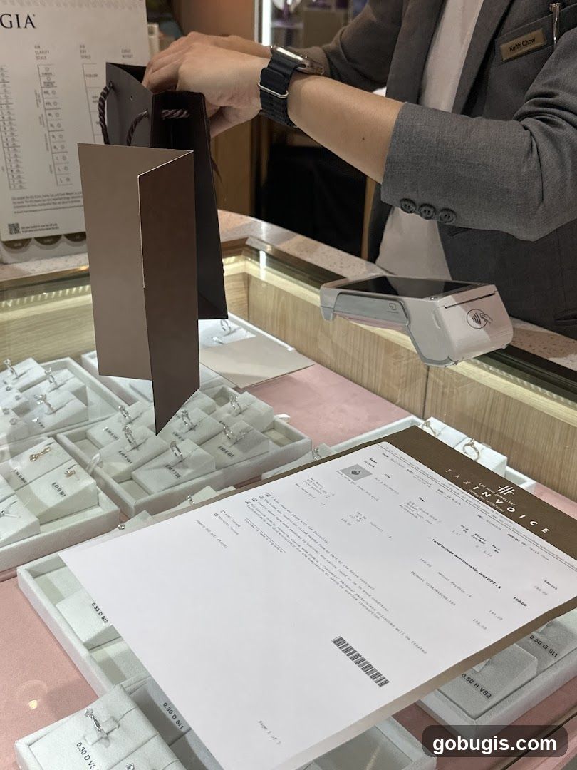 Jewelry Store Transaction