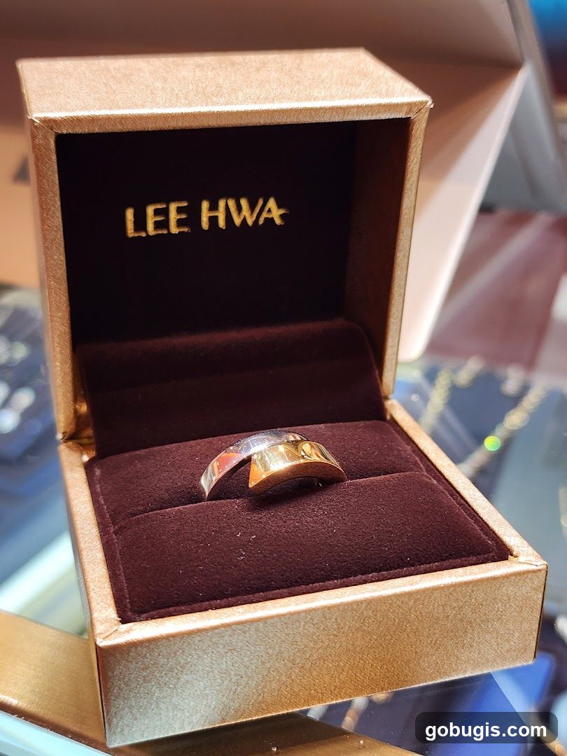 Ring in a jewelry box