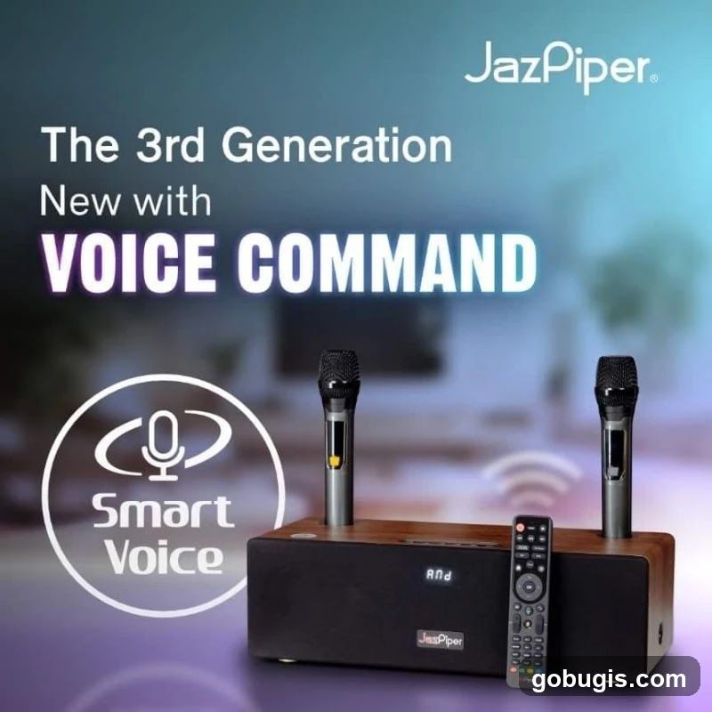 JazPiper Smart Voice Karaoke System