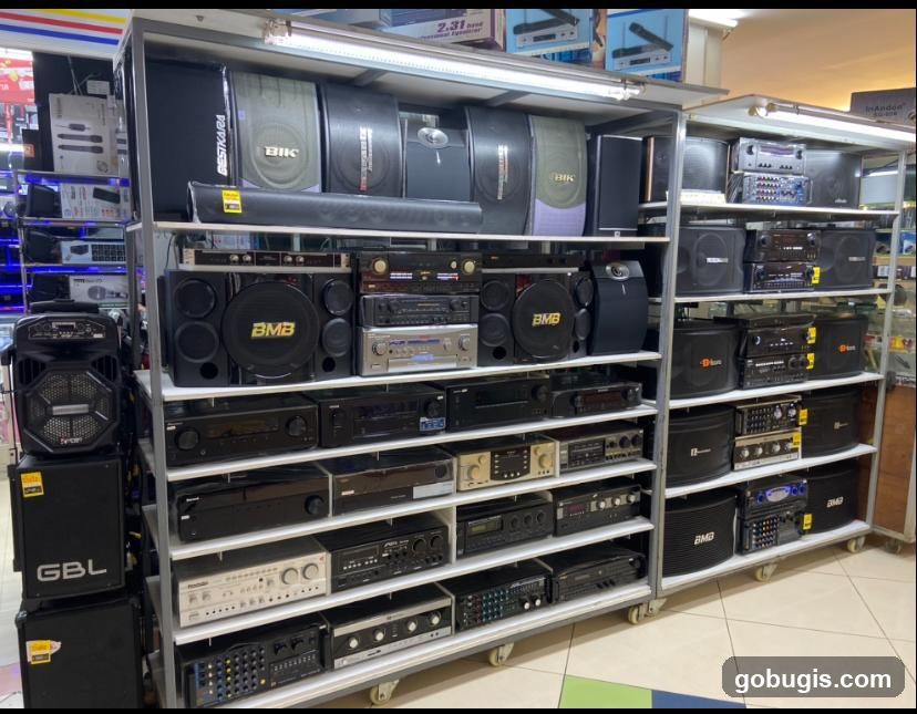 Audio Equipment Display
