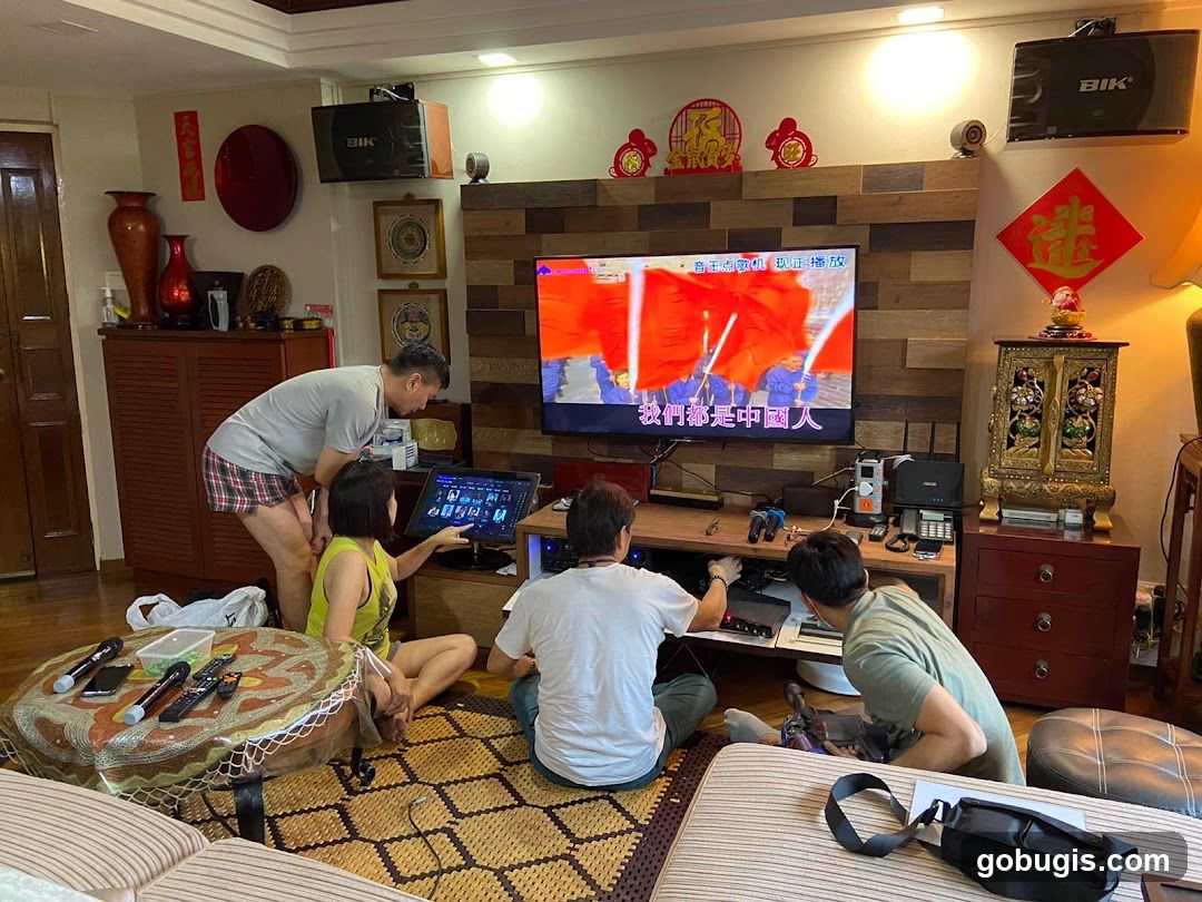 Family Gathering with Karaoke