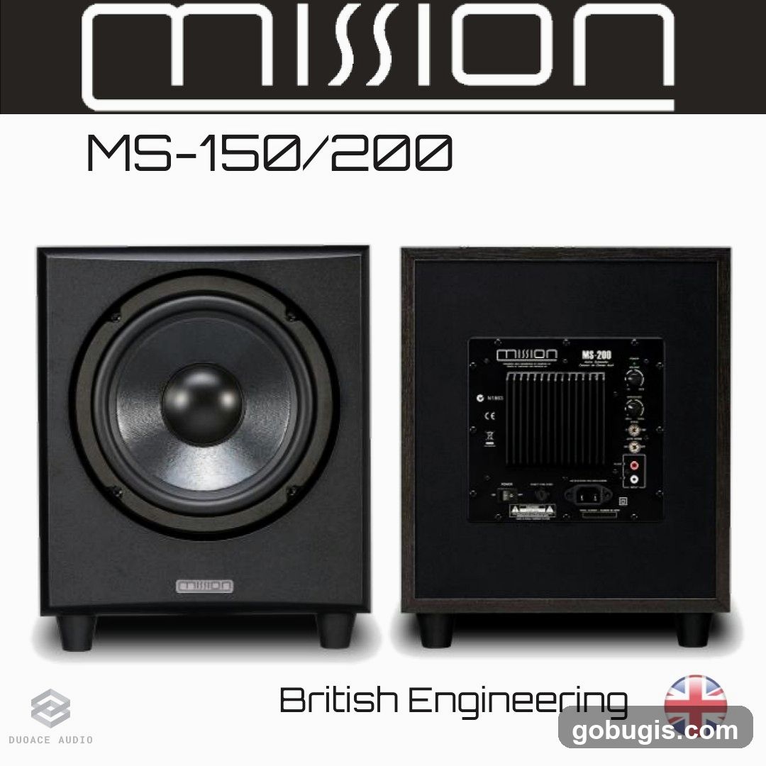 Mission MS-150/200 Subwoofers