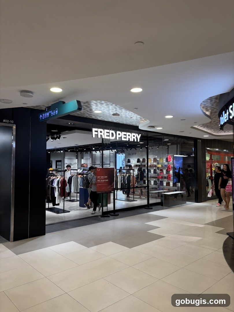 FRED PERRY Bugis Junction Store