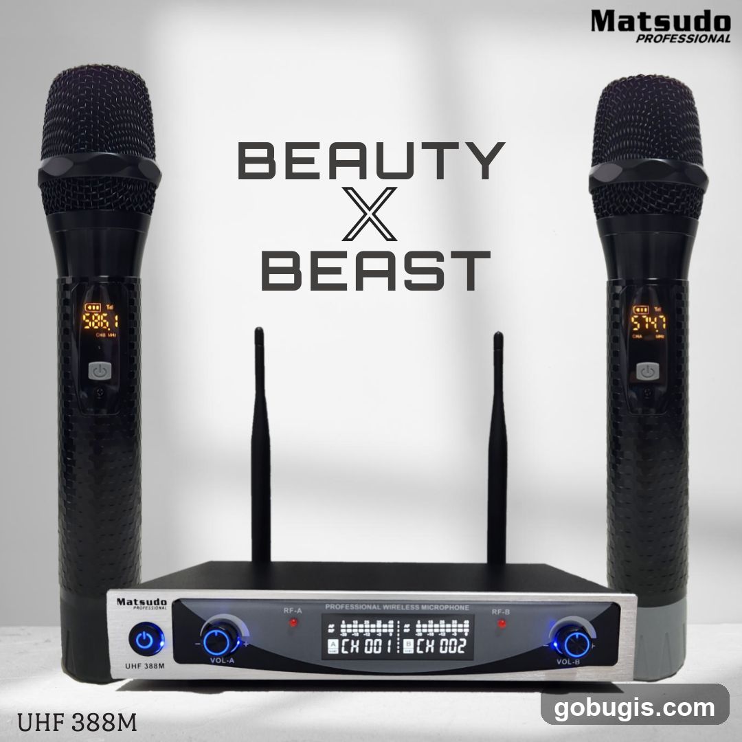 Matsudo Professional Wireless Microphones