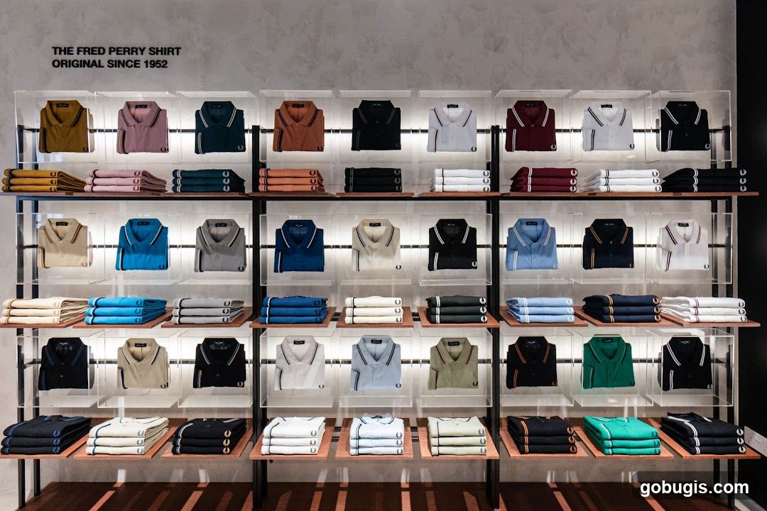Fred Perry Shirt Display