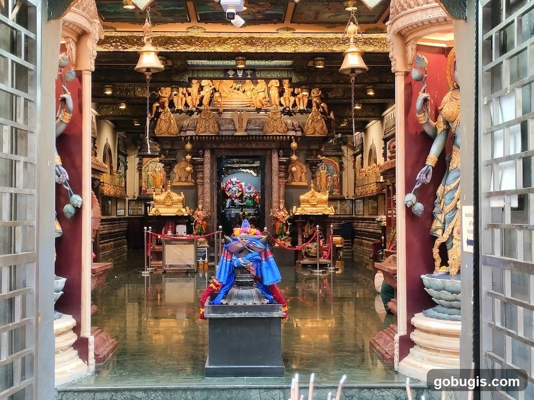 Hindu Temple Interior