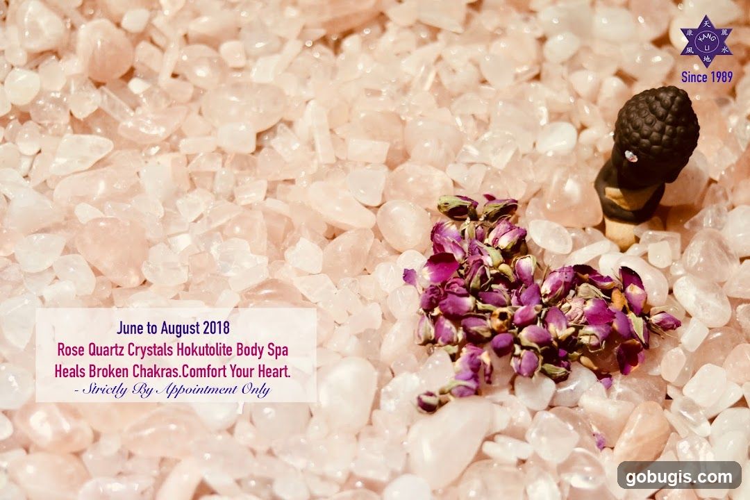 Rose Quartz Crystals Hokutolite Body Spa