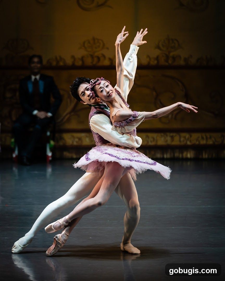 Ballet Dancers Performing