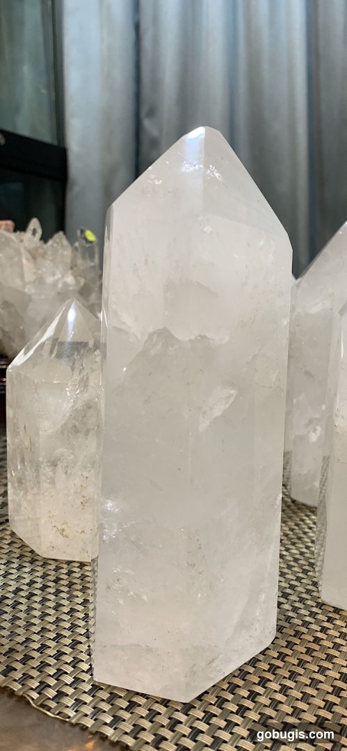 Clear Quartz Crystal Points