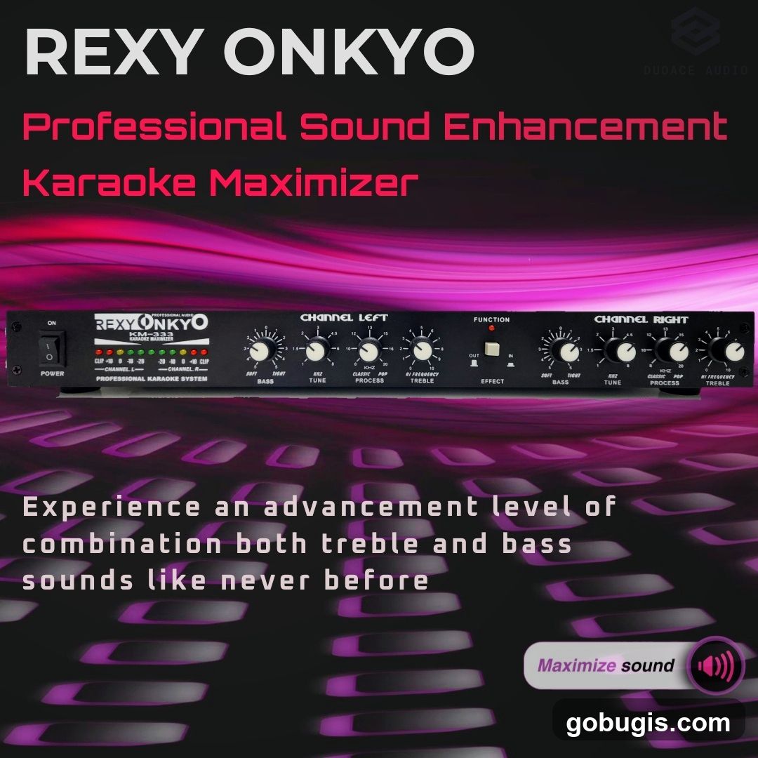 Rexy Onkyo Professional Sound Enhancement Karaoke Maximizer
