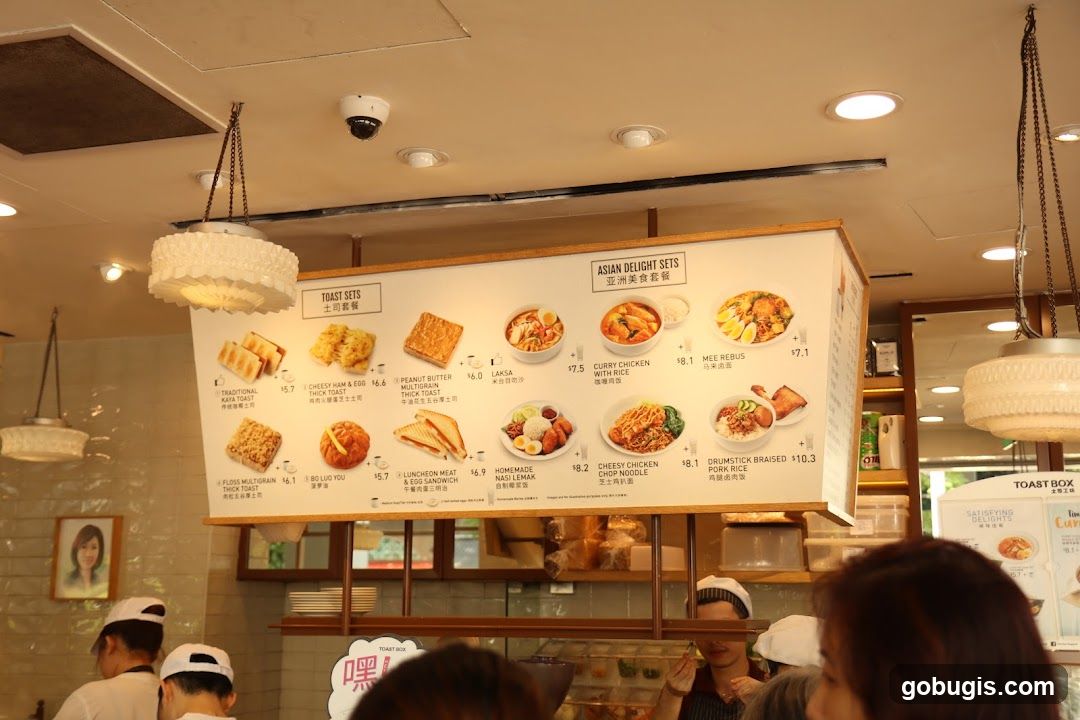 Toast Sets and Asian Delight Sets