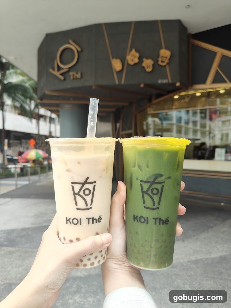 Two Bubble Teas