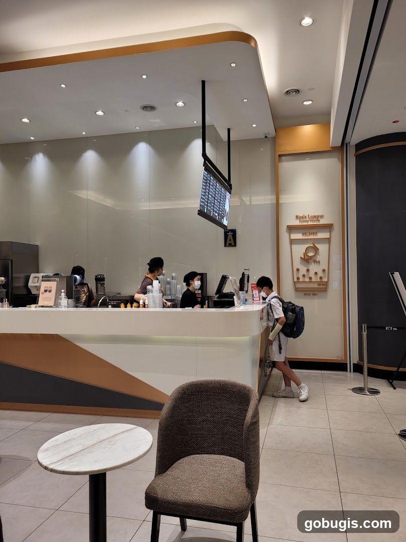 Tea Shop Counter