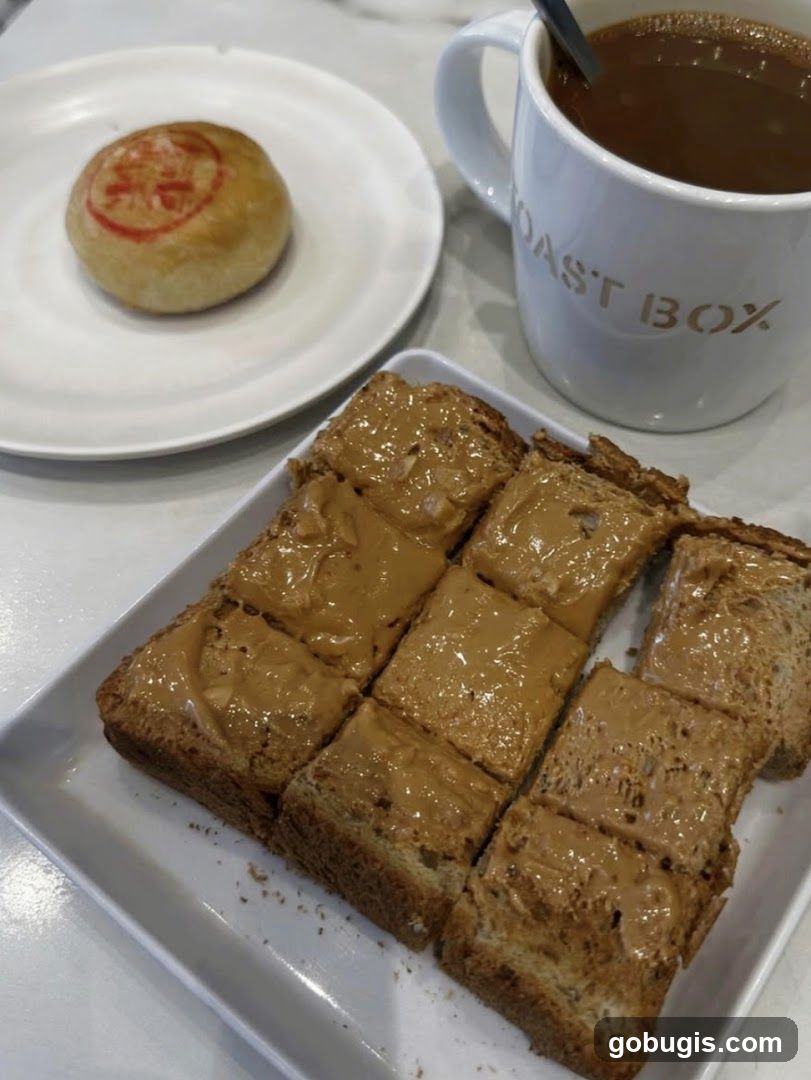 Peanut Butter Toast and Pastry