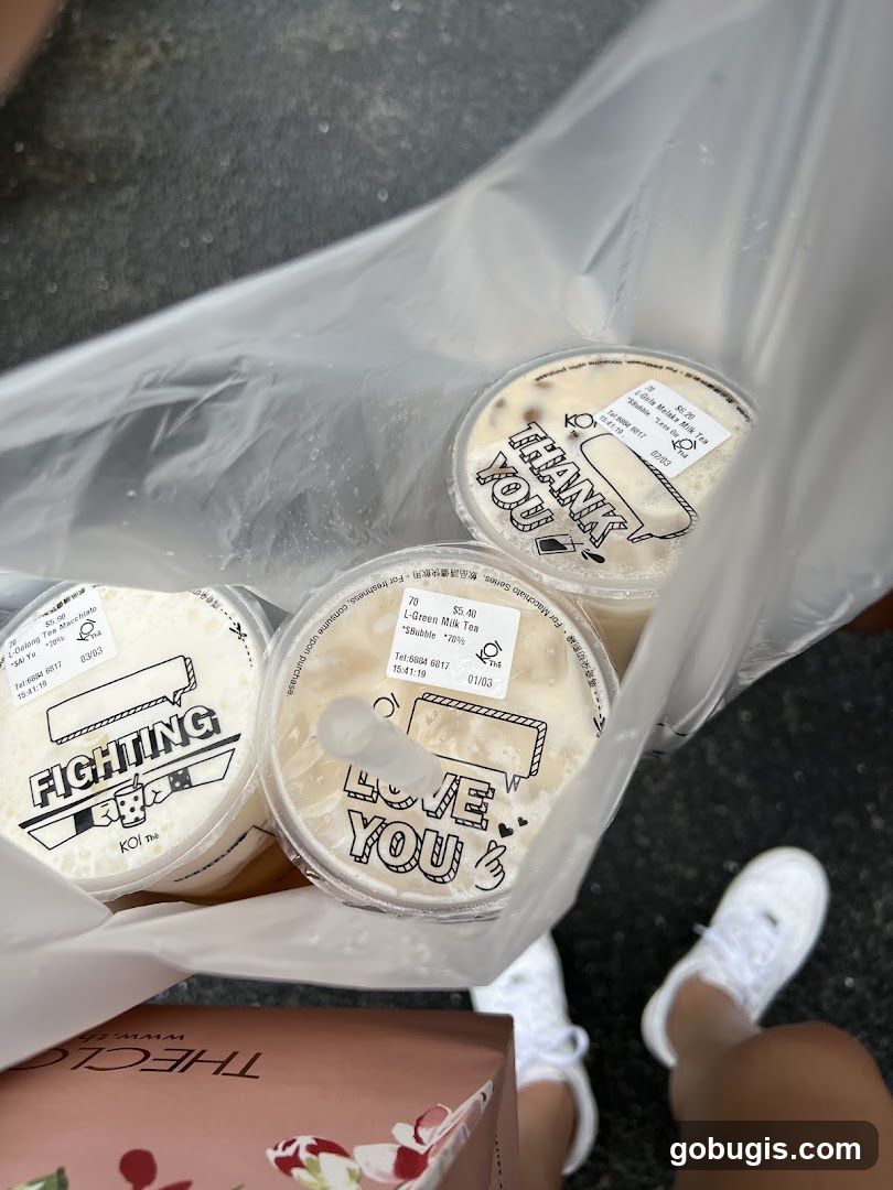 Bubble Tea Drinks