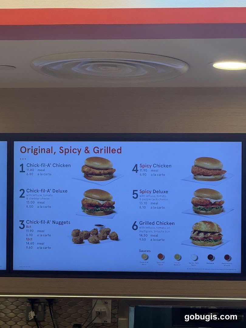 Original, Spicy & Grilled