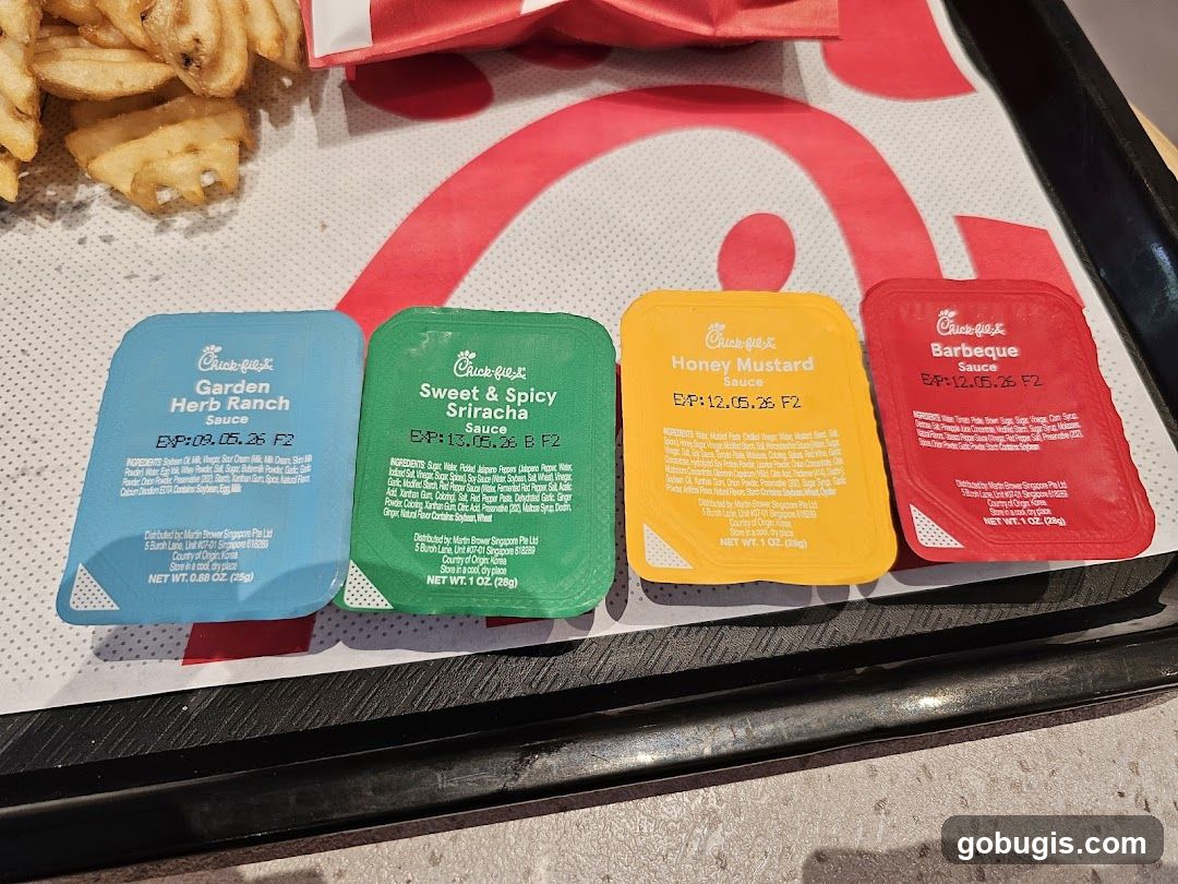 Chick-fil-A Sauce Packets