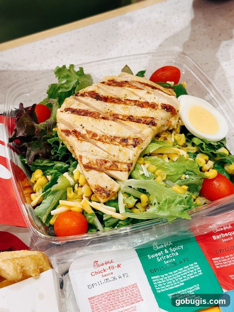 Chicken Salad with Sauces