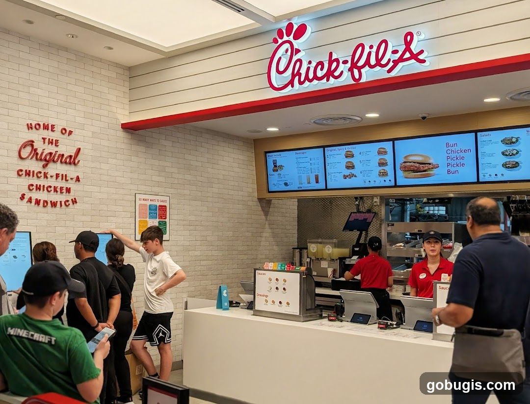 Chick-fil-A Counter