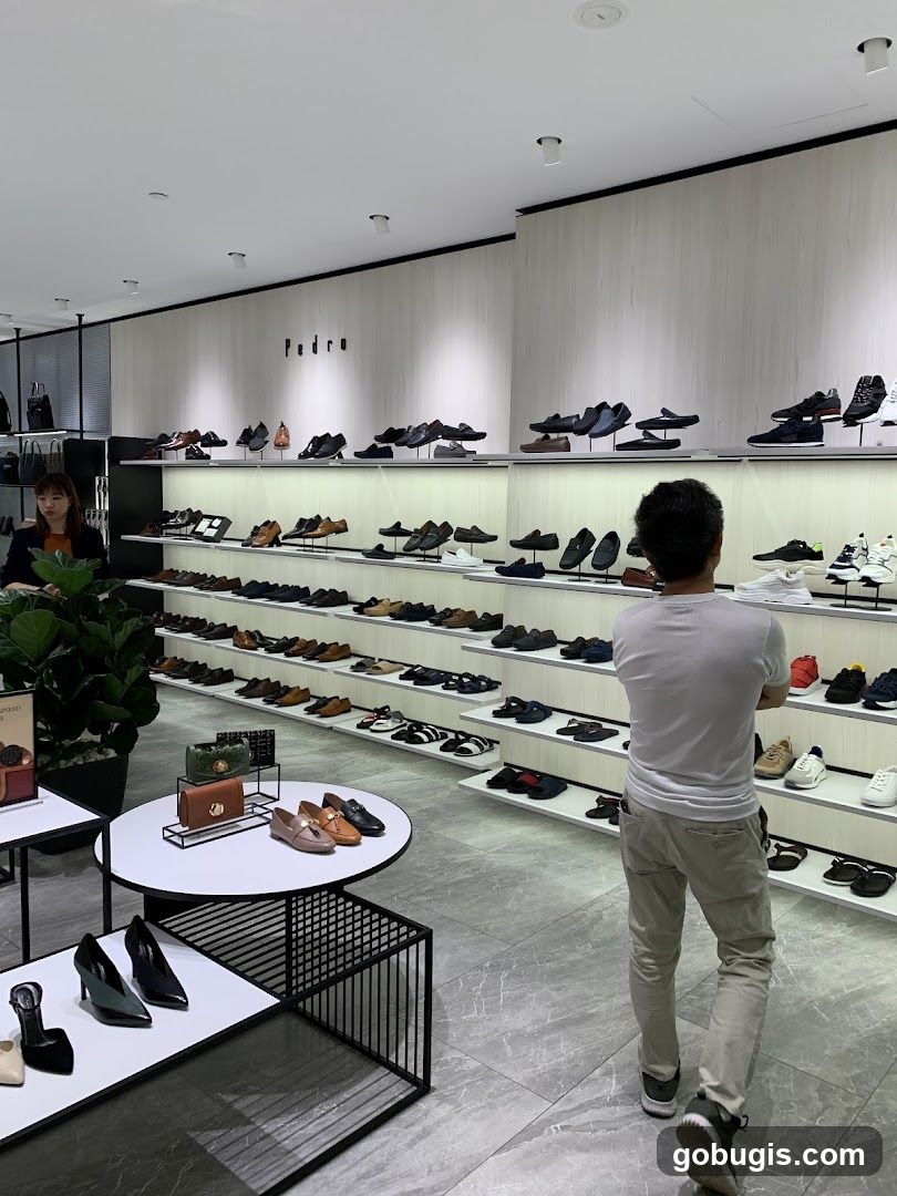 Shoe Store Interior