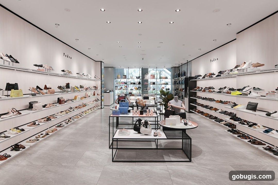 Shoe Store Interior