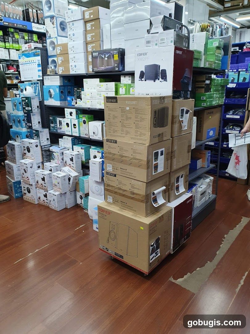 Electronics Store Display
