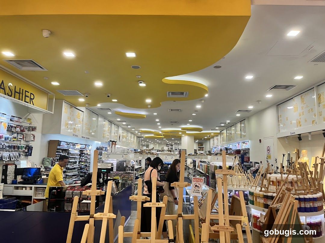 Art Supply Store Interior