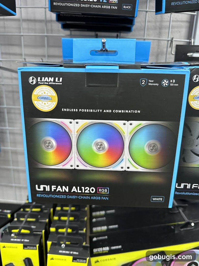 Lian Li Uni Fan AL120 RGB Packaging